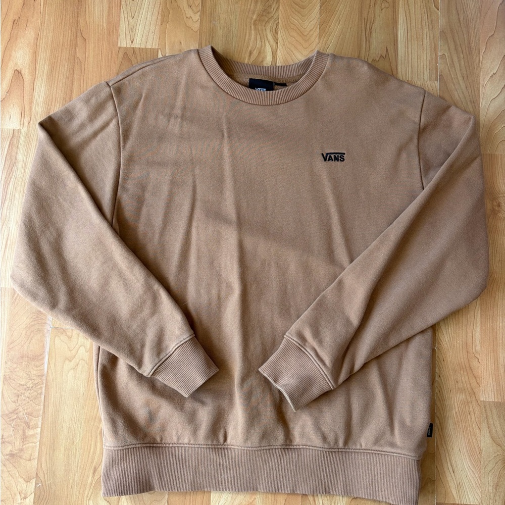 Vans Men's Brown Crewneck Sweater